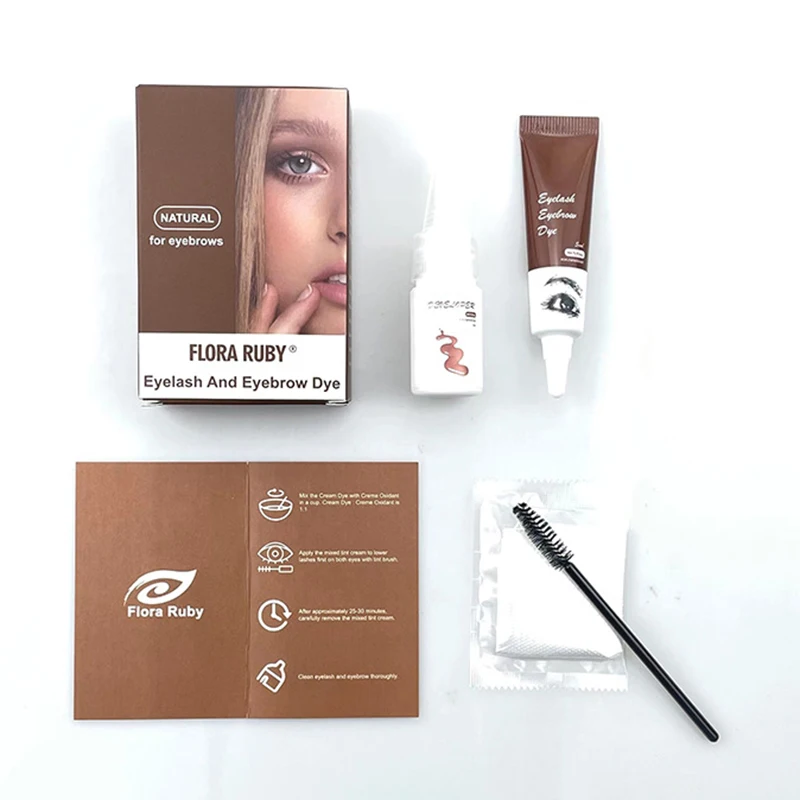 Professional Series Eyelash Eyebrow Dye Tint 15-minute Fast Tint Easy Dye Gel Eyelash Brown Black Color Tint Cream Kit New