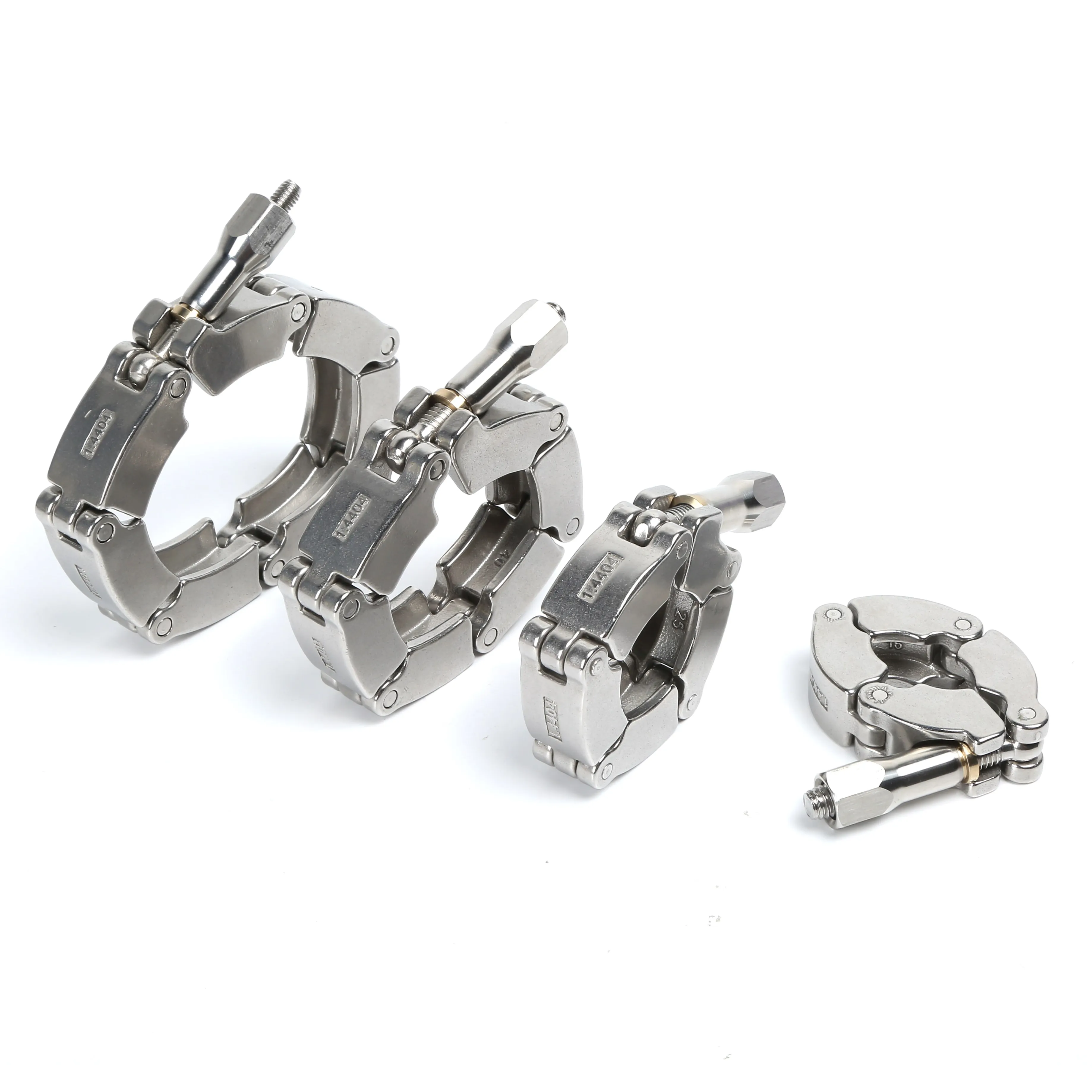 

Hot Sale Sstainless Steel SS316L KF Chain Clamp NW Falnges Chain Clamps NW16 NW25 NW40 NW50 Heavy Clamp flanges flanges