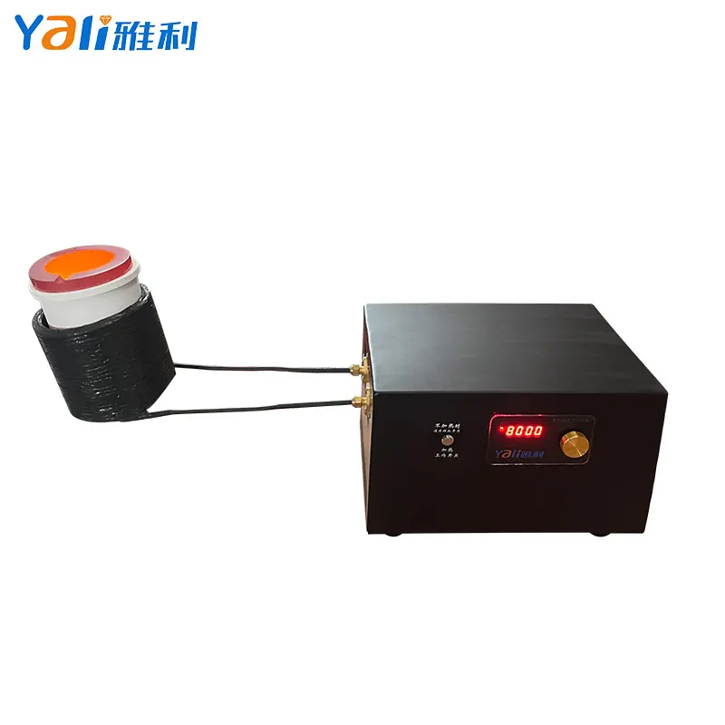 1-6KG Medium Frequency Split Induction Melting Furnace  for Smelting  Copper Gold Silver Jewelry Equipment