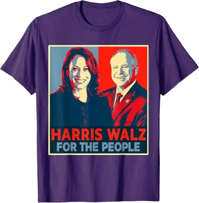 Kamala Harris Tim Walz Walzer für die Menschen 2024 Unisex T-Shirt