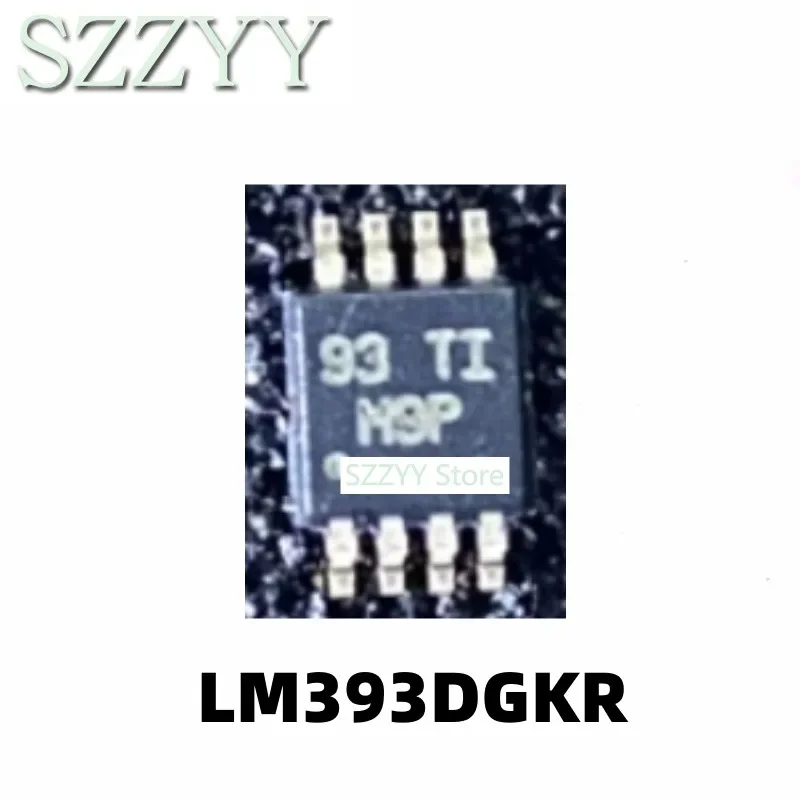 5PCS LM393 LM393DGKR screen printed M9P MSOP8 packaged universal operational amplifier chip