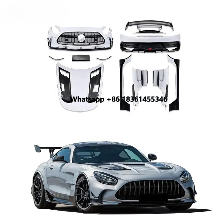 GT/GTC/GTS Carbon Fiber Front and Front Bumper Spoiler Wing Exhaust New Discount  GT BS Style Full Body Kit