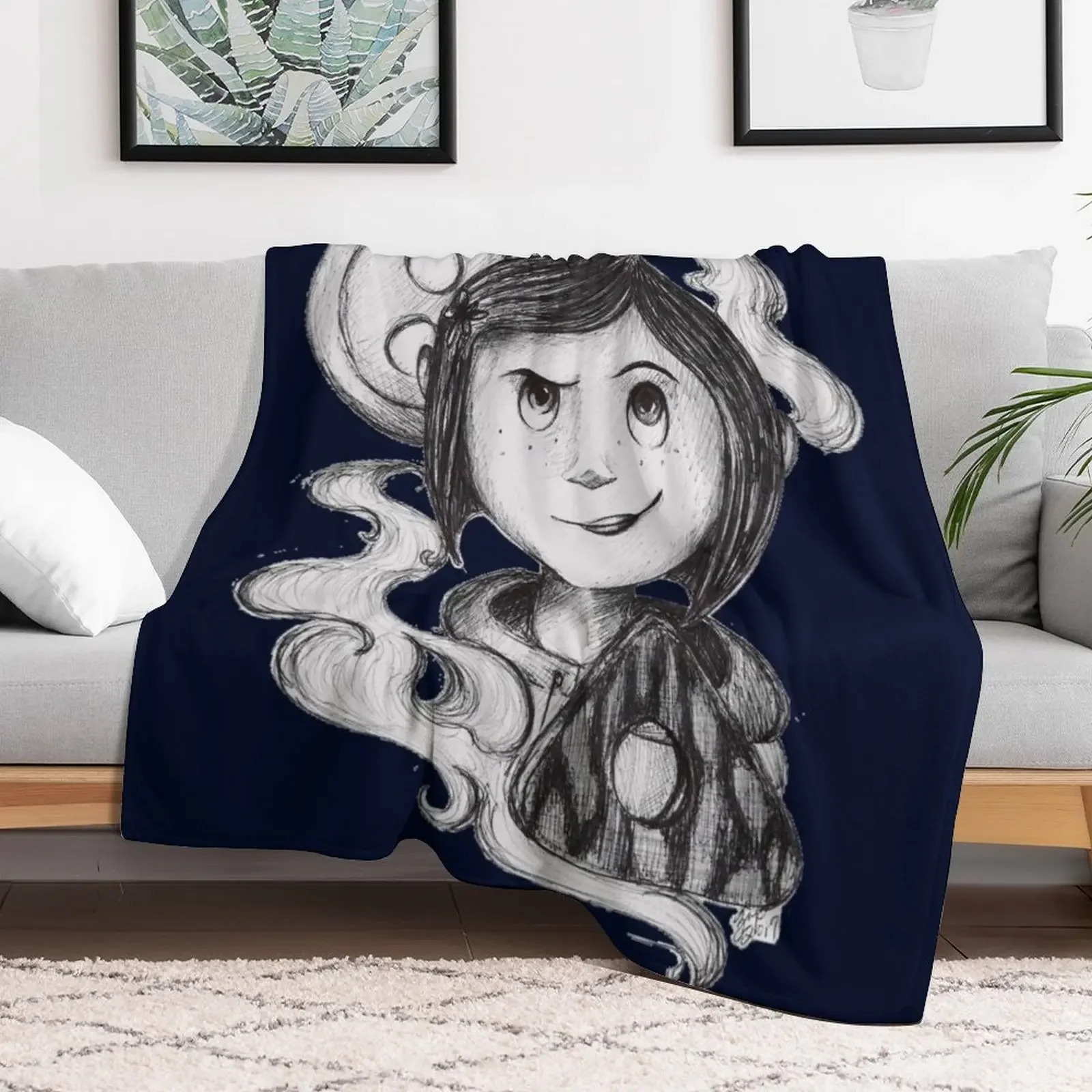 Clever Girl Throw Blanket Summer Cool Breathable Blanket for Sleeping