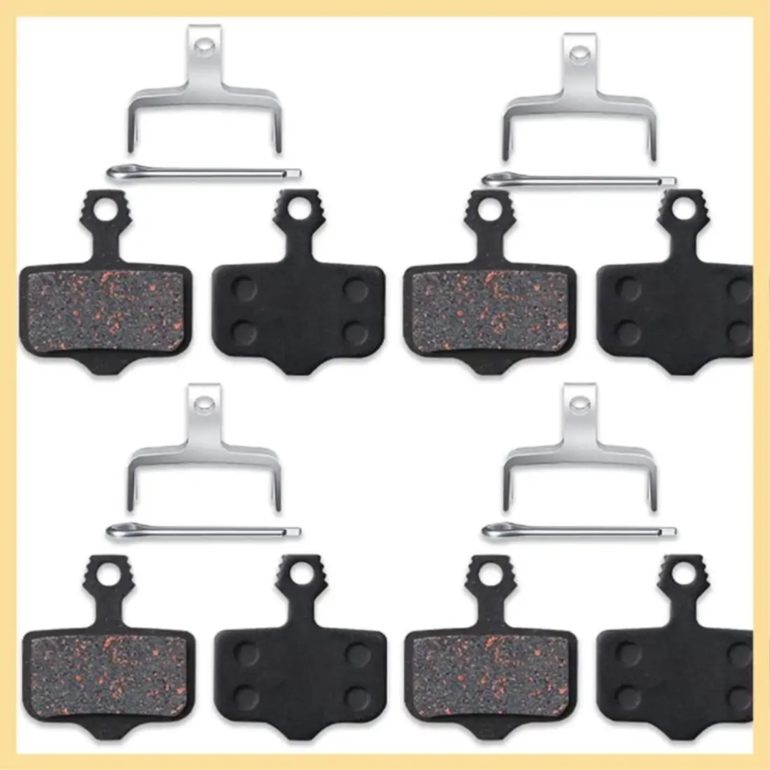 AA90-Велосипедные тормозные колодки, 4 пары велосипедных дисковых тормозных колодок, для Avid Elixir 1 3 5 7 9 R CR Sram XO XX X7 X9 XXWC DB1 DB3 DB5