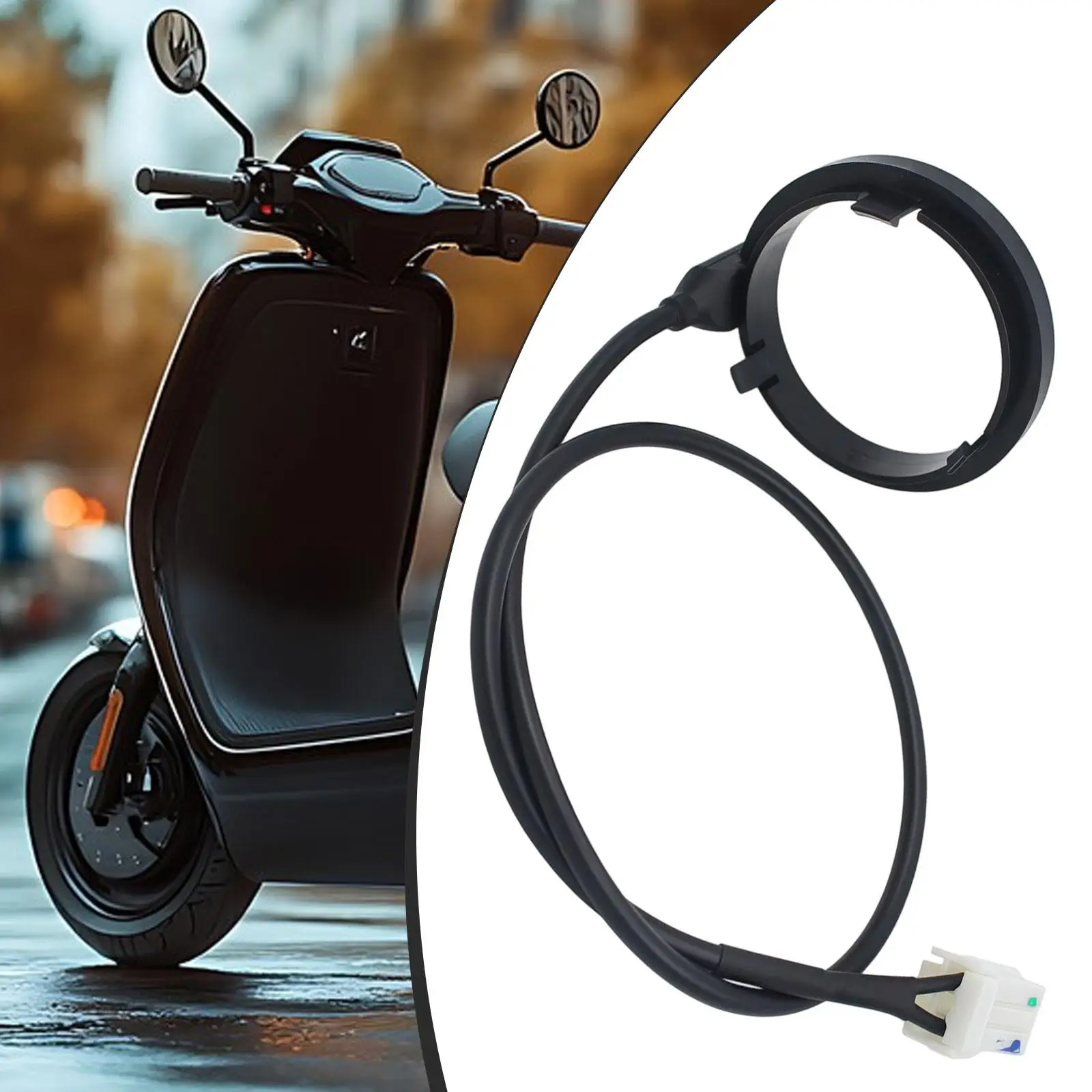 

Immobilizer Antenna Coil Replacement Plastic Key Induction Starting Antenna for Scooter Motorbike