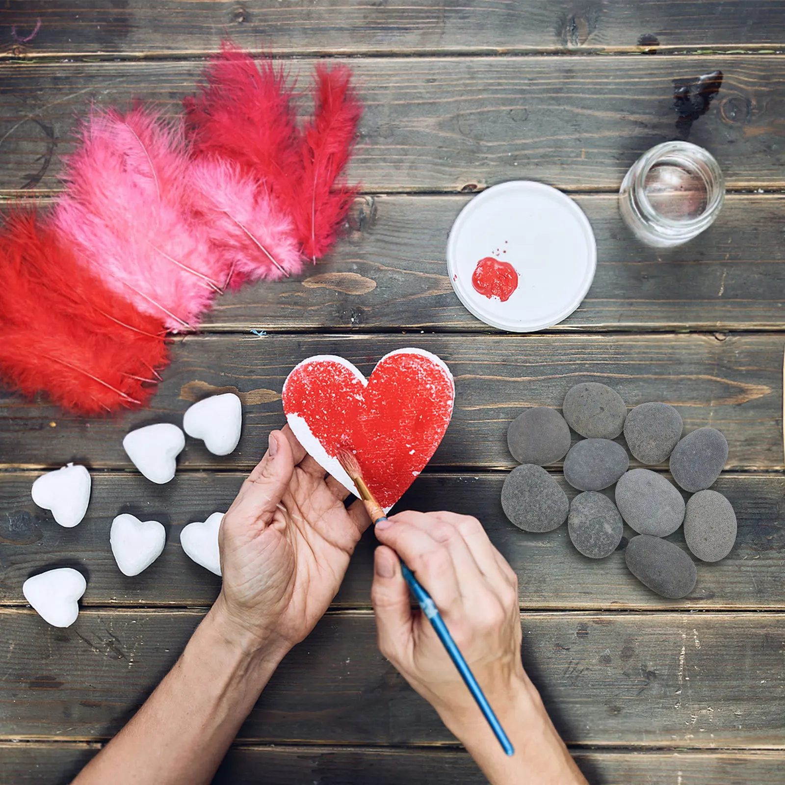 

10Pcs DIY Polishing Pebbles Hand-Picked Smooth Stones for Drawing Painted Art No Wax Prep Needed Ideal for Creative Home Garden