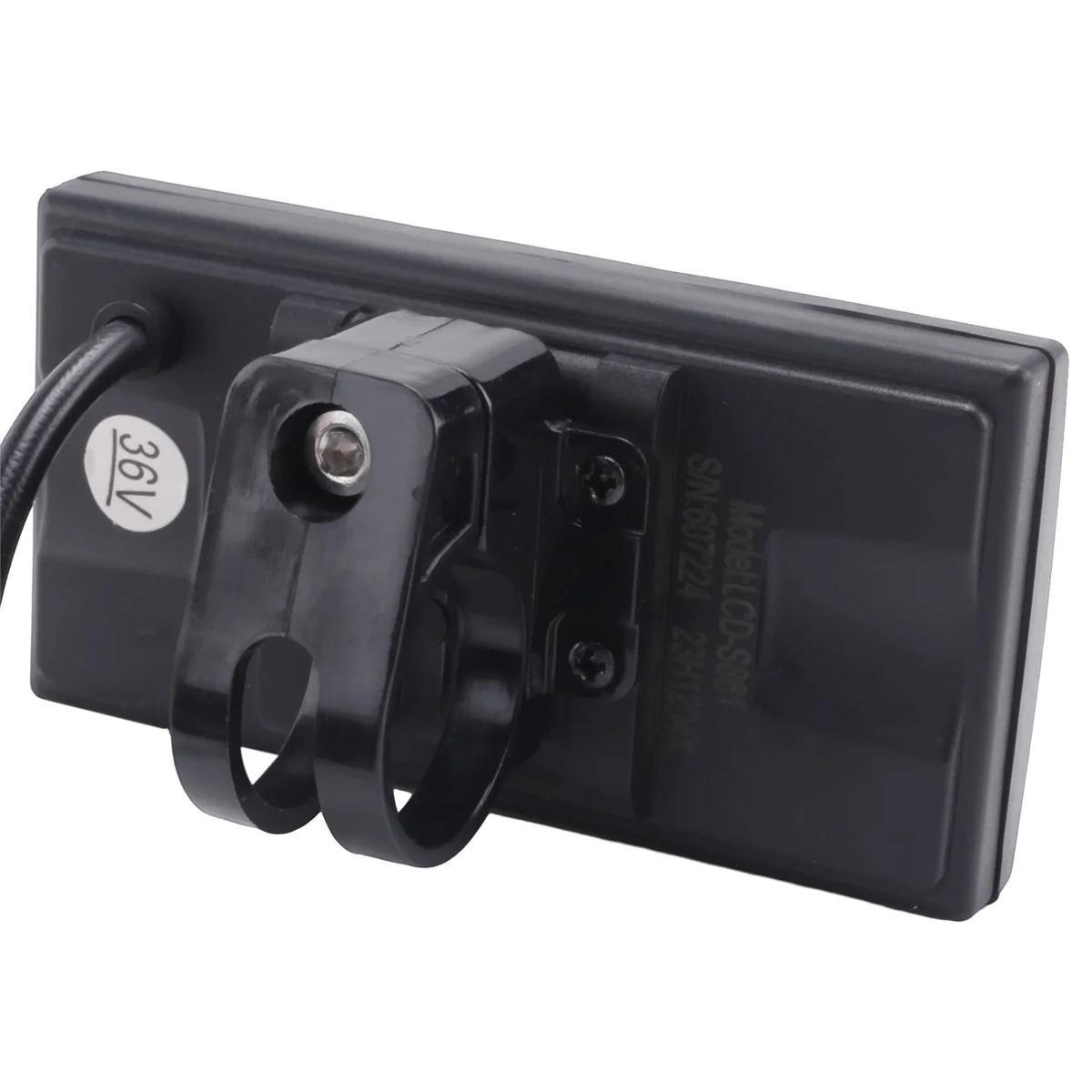 【RU09】S861 Layar LCD Ebike dengan Steker SM untuk Sepeda Listrik Panel Kontrol Pengontrol BLDC Hitam 24V-36V