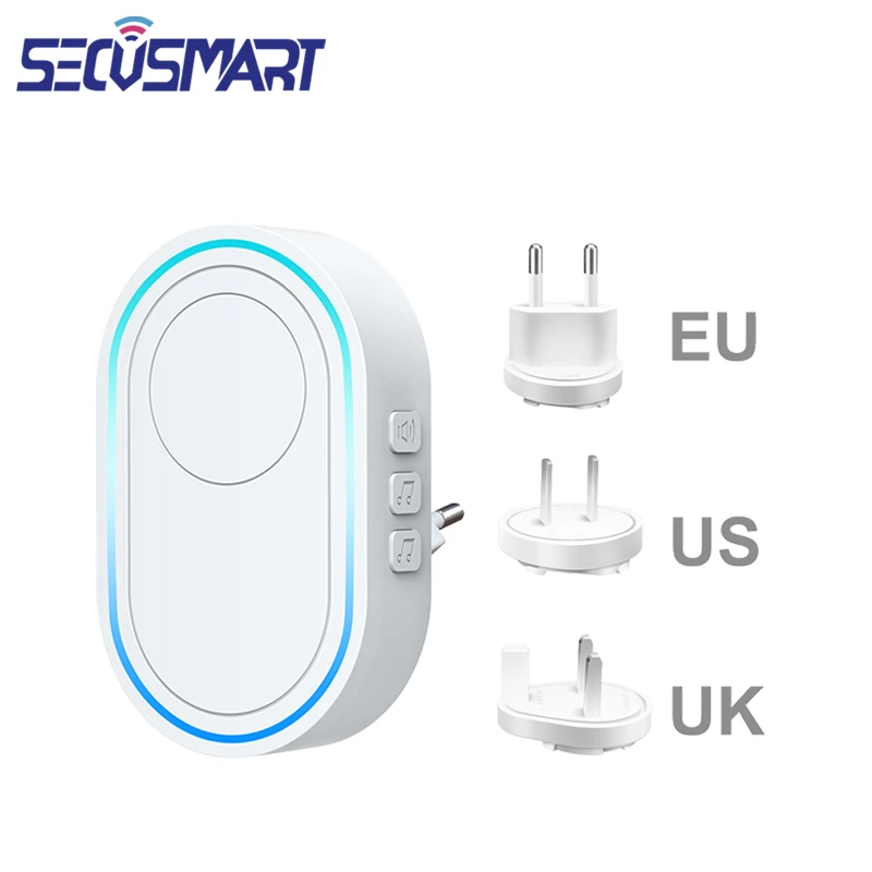 433MHz Wireless Emergency Button Elderly Child Safety Protection Suspension Call Device SOS Panic Alarm System Adjustable Volume