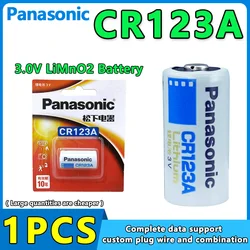 Original Panasonic CR123A Lithium 3V Arlo Camera Battery CR17345 DL123A EL123A 123A Laser Pen Smoke Alarm