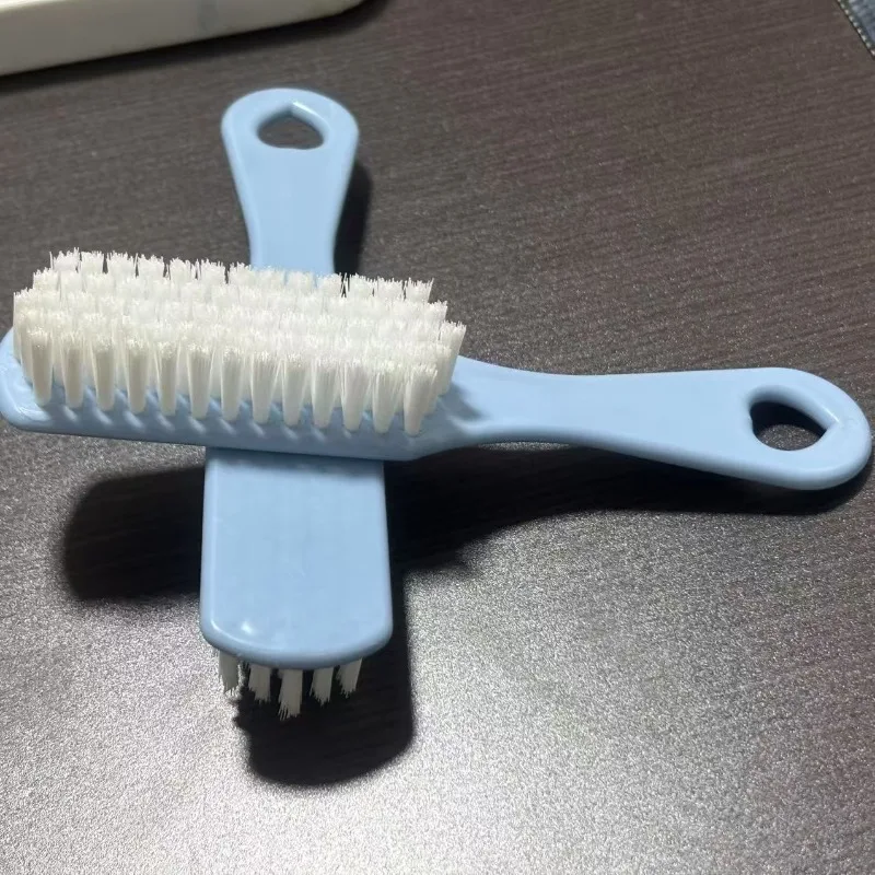 Multi-Purpose Household Scrub Brush, Lightweight Plastic Handle Cleaning Brush, Ideal for Shoes, Clothes, Kitchen, Bathroom, Daily Cleaning Use - Detail 1