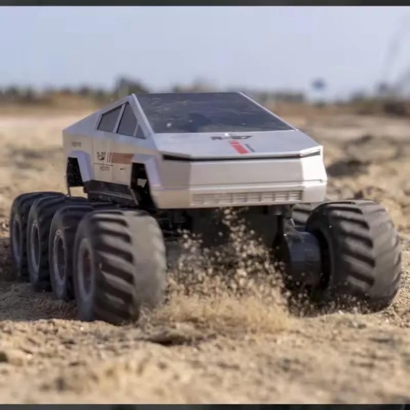 8輪サイバーRCトラック 8WD水陸両用モンスタートラック オフロード水上遊戯RCカーおもちゃ 防水クライミングRCカー 子供男の子ギフトおもちゃ