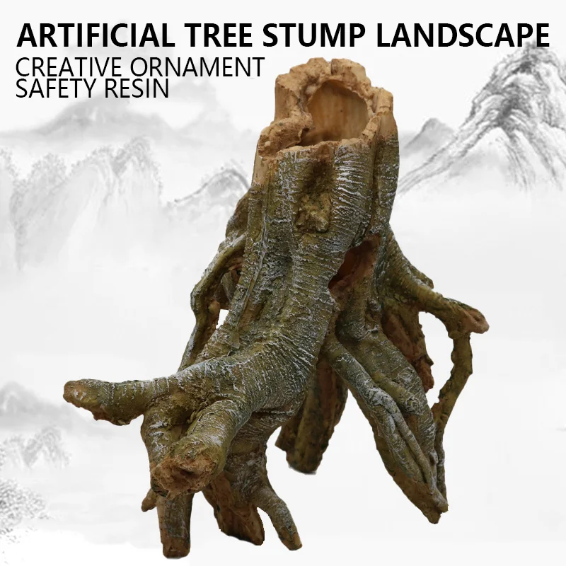 

Reptile Resin Decoration Turtle Snake Lizard Reptiles Hiding Hole Fish Tank Scenery Reptiles Box Aquarium Landscape Decorations