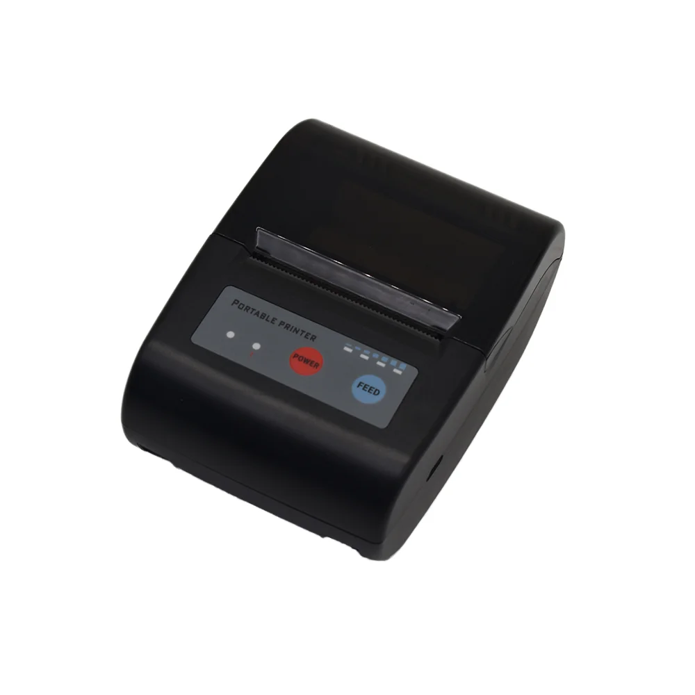 58mm Android IOS Wireless Bluetooth Mini Thermal Portable Receipt Printer with Rechargeable Battery for Cell Phone