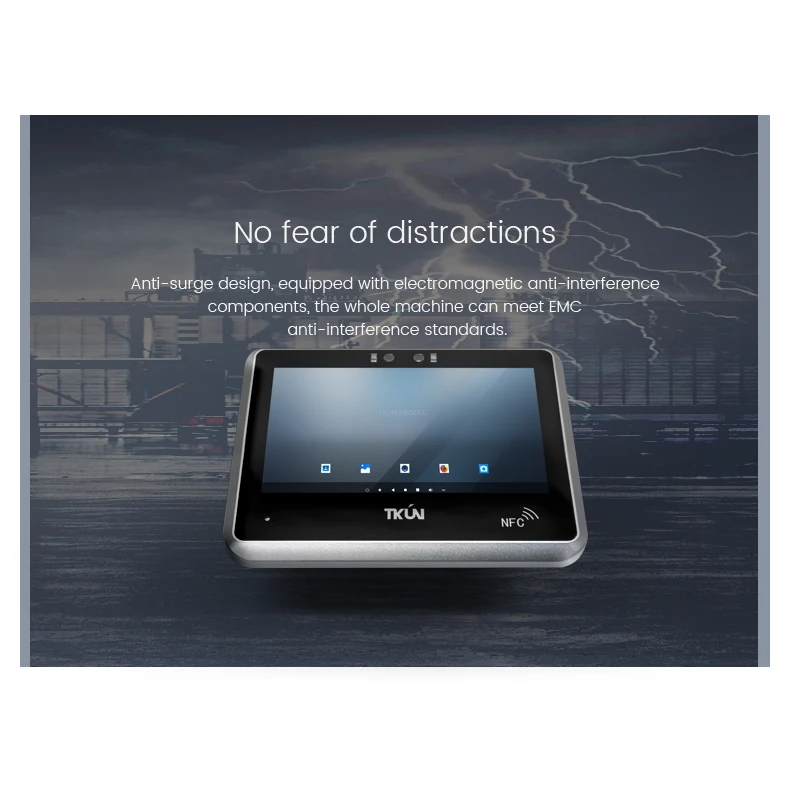 الكل في واحد 8 بوصة لوحة شاشة لمس صناعية الكمبيوتر أندرويد 12 RK3588S جزءا لا يتجزأ من جدار جبل الكمبيوتر اللوحي للتعليم الذكي