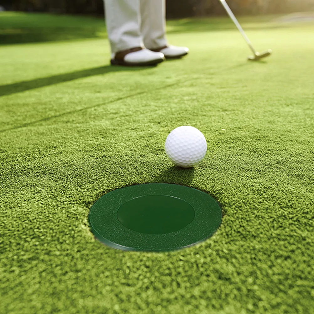 

Golf Hole Cup Cover Plastic Lightweight Portable Training Aid Practice Putting Green Hole Protector Golfs Cup Covers