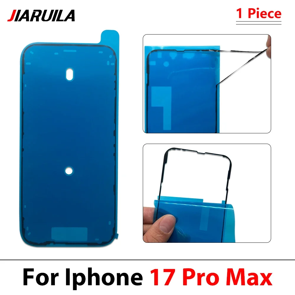 Back Cover Adhesive Waterproof Seal Sticker for iPhone 16 15 17 Pro Max 17 Pro Rear Side Seal Tape Glue Repair Sticker