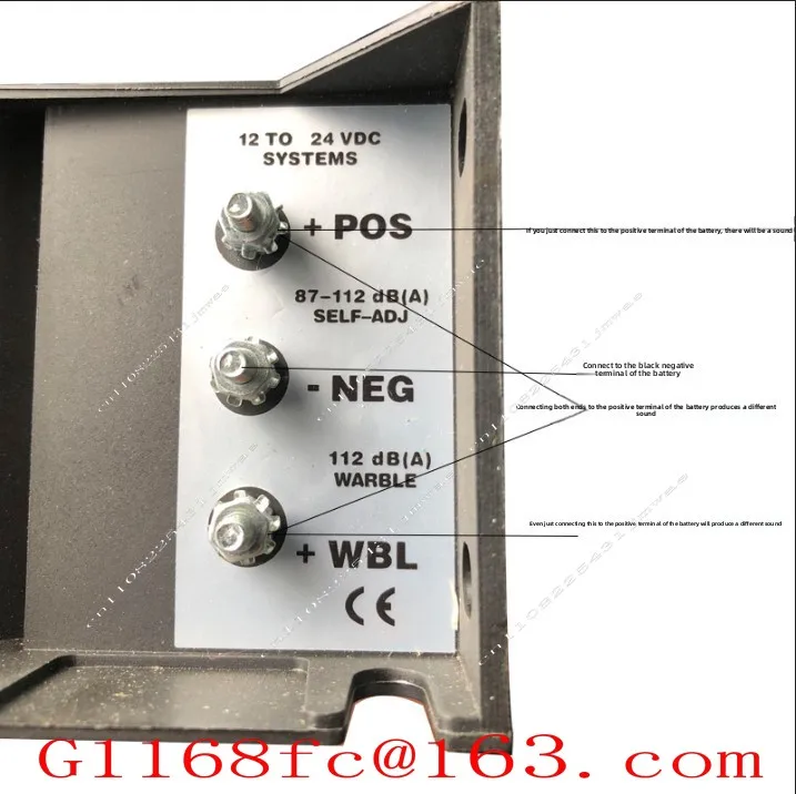 Reversing Horn Truck Construction Truck Forklift 3 Kinds of Loud Sounds