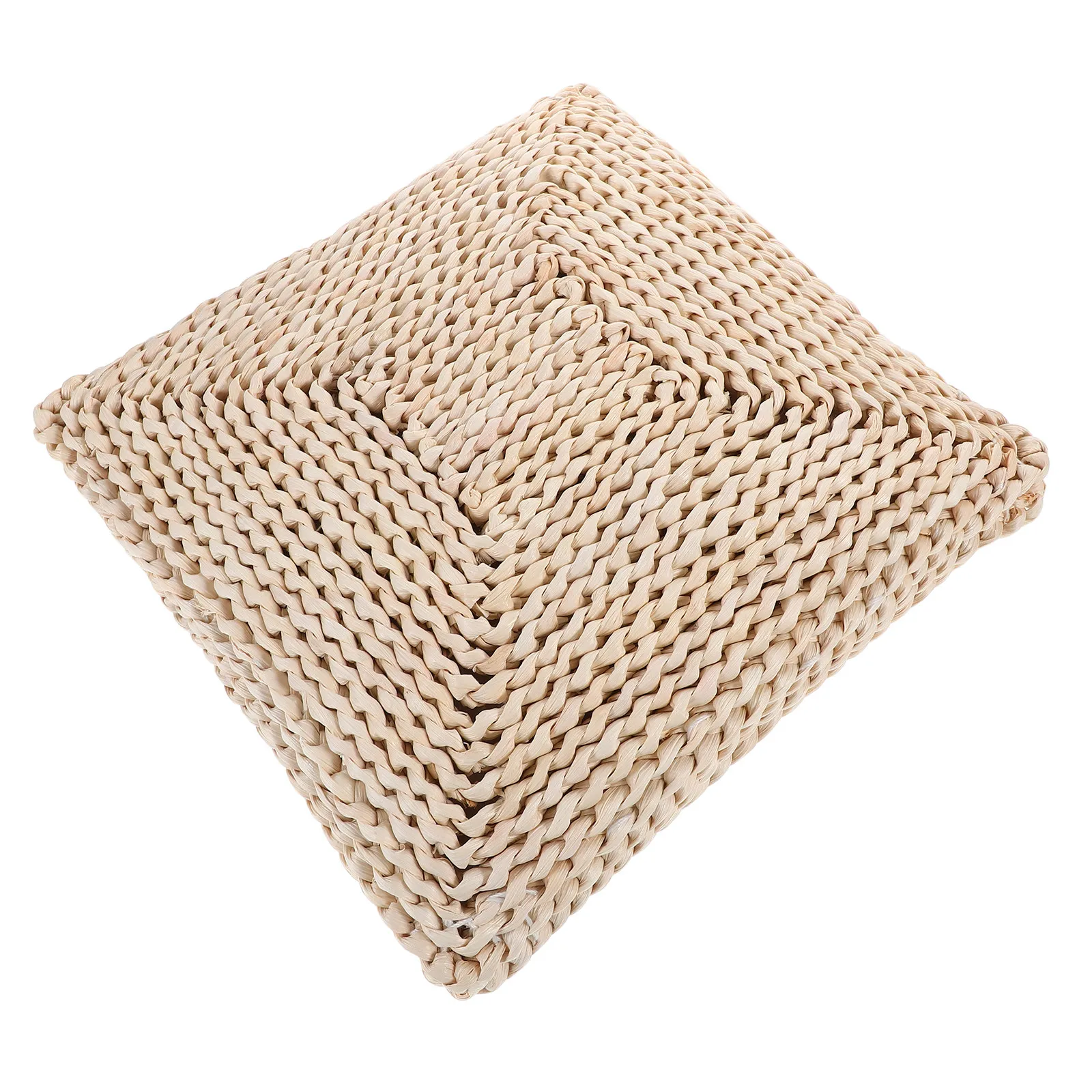 Tatami Floor Pillow Japanese Style Thickened Straw Sitting Cushion Square Straw Mat Outdoor Indoor Meditation Yoga Tea Ceremony