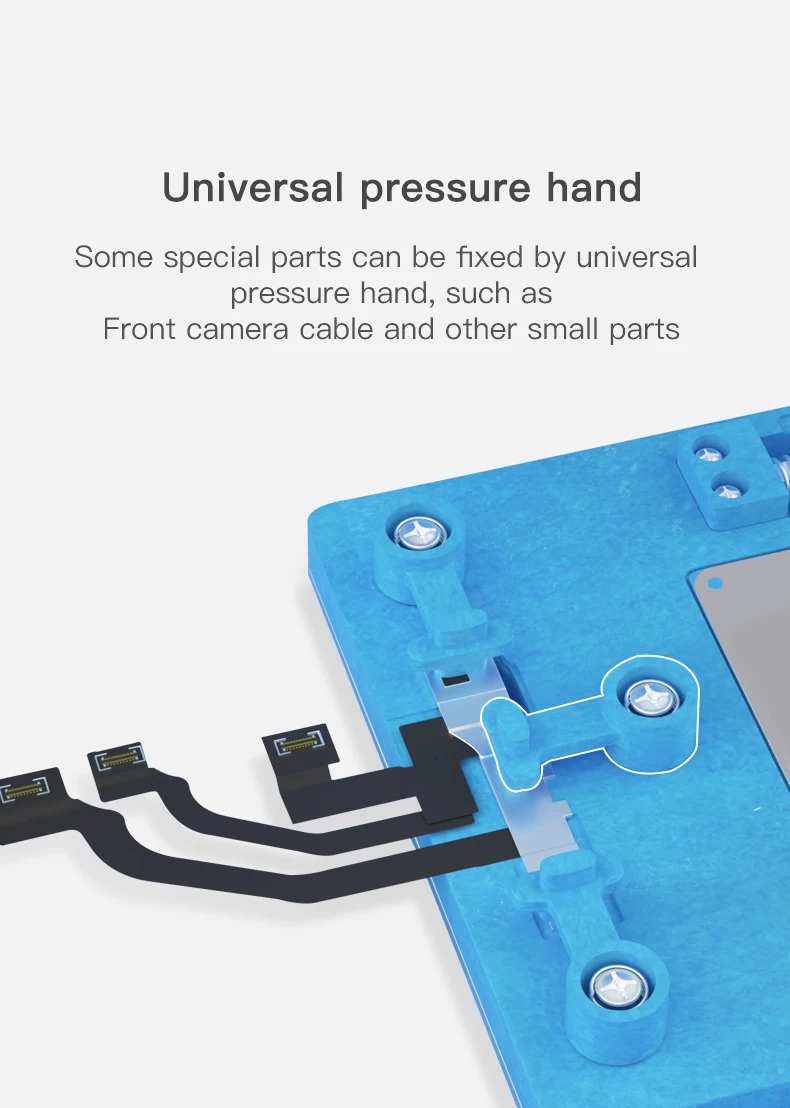 MaAnt Phone Dot Matrix Repair Fixture for X XS XSMAX 11 13 14 Pro MAX Face ID Repair Holder Front Camera BGA Reballing Stencil