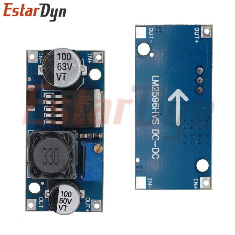 LM2596HVS LM2596 HV LM2596HV DC-DC Adjustable Step Down Buck Converter Power Module 4.5-50V To 3-35V Urrent limiting