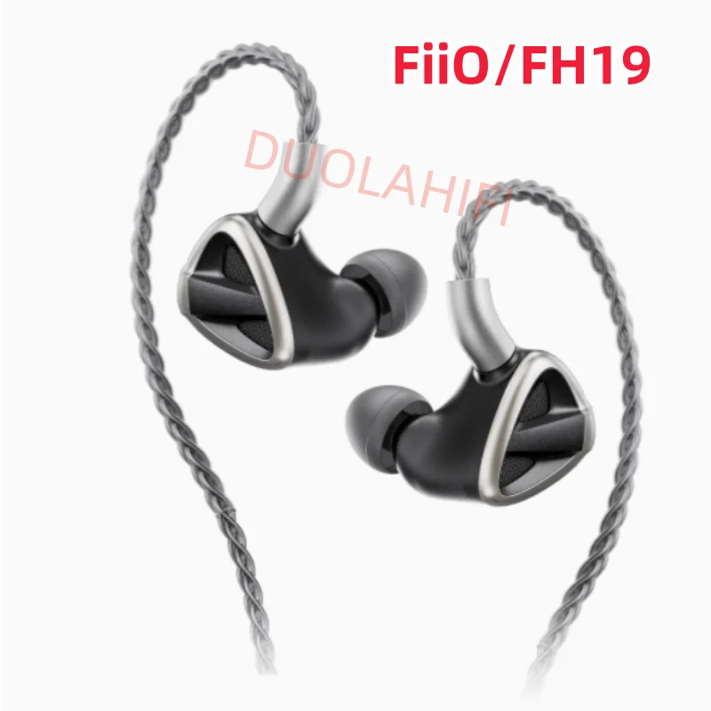 FiiO FH19 Flagship Two Loop Six Iron Eight Unit Loop Iron Earphones HIFI Fever Flagship Lou's Earplugs