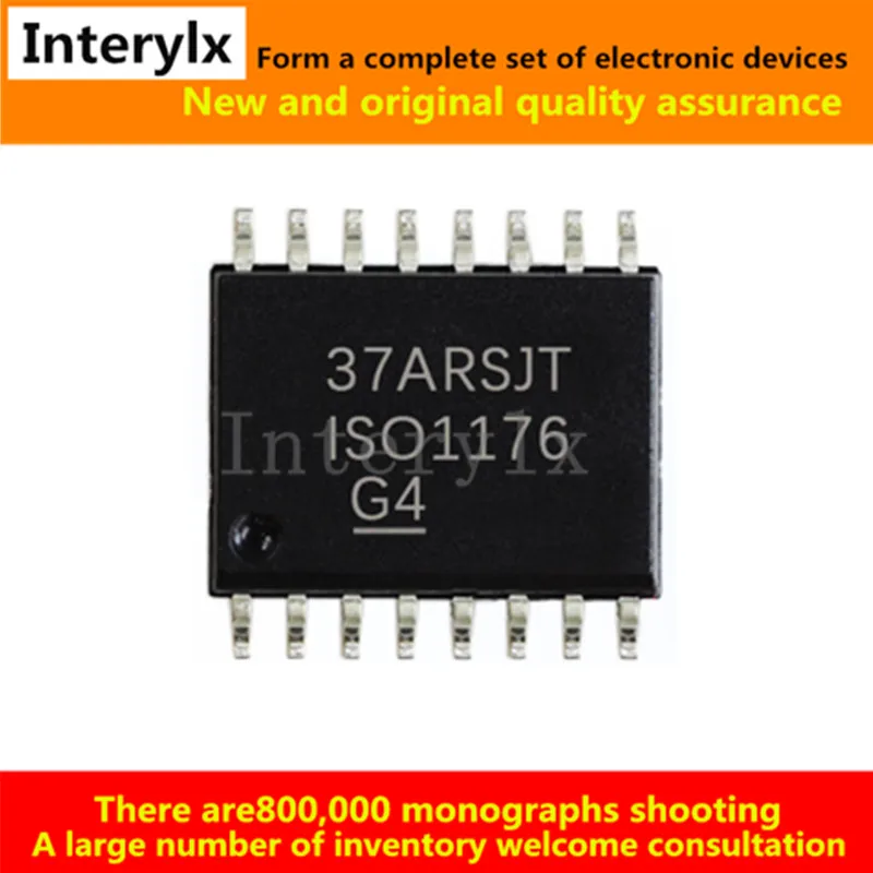 10Pcs/Lot ISO1176DWR ISO1176DW ISO1176D ISO1176  ISO RS485/422 PROFIBUS 2.5KVRMS