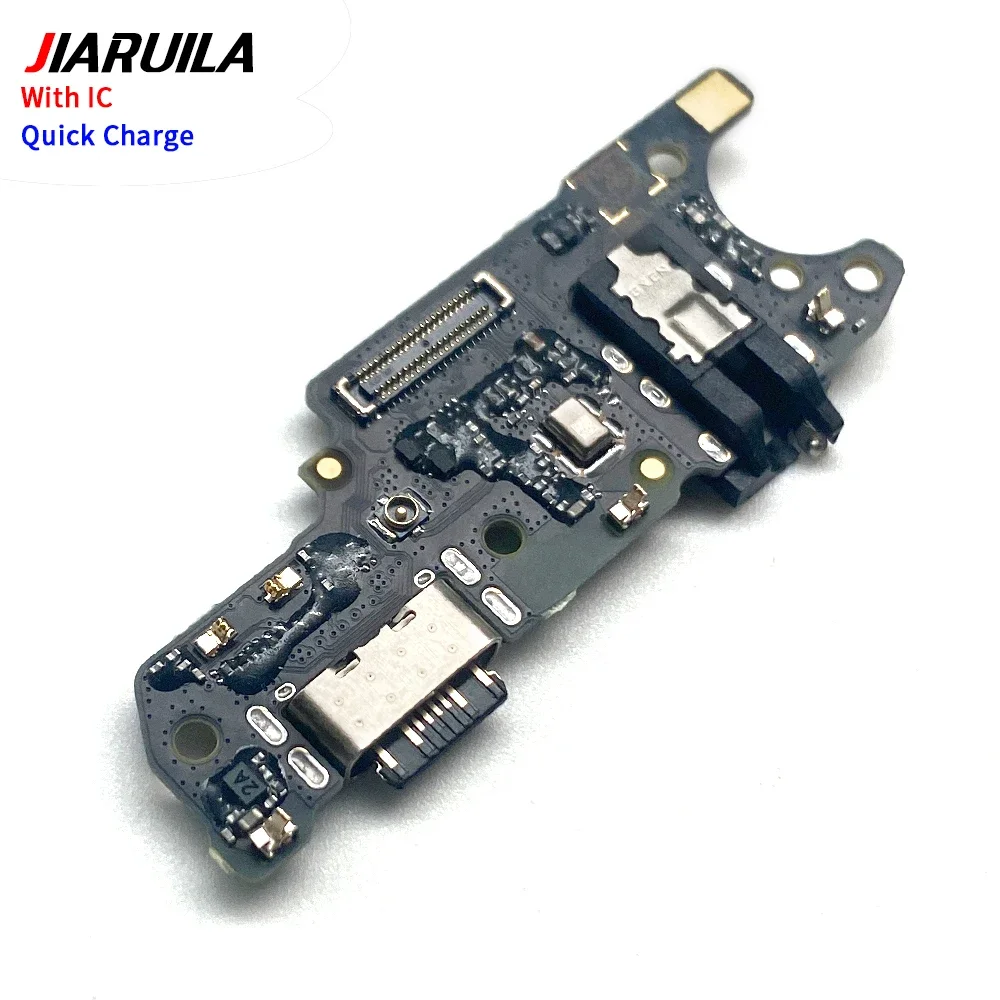 منفذ شاحن قاعدة USB لشاومي Redmi 15 5G 13 4G 5G 12C 15C 12 5G 13C 4G شحن لوحة تركيبية مع ميكروفون
