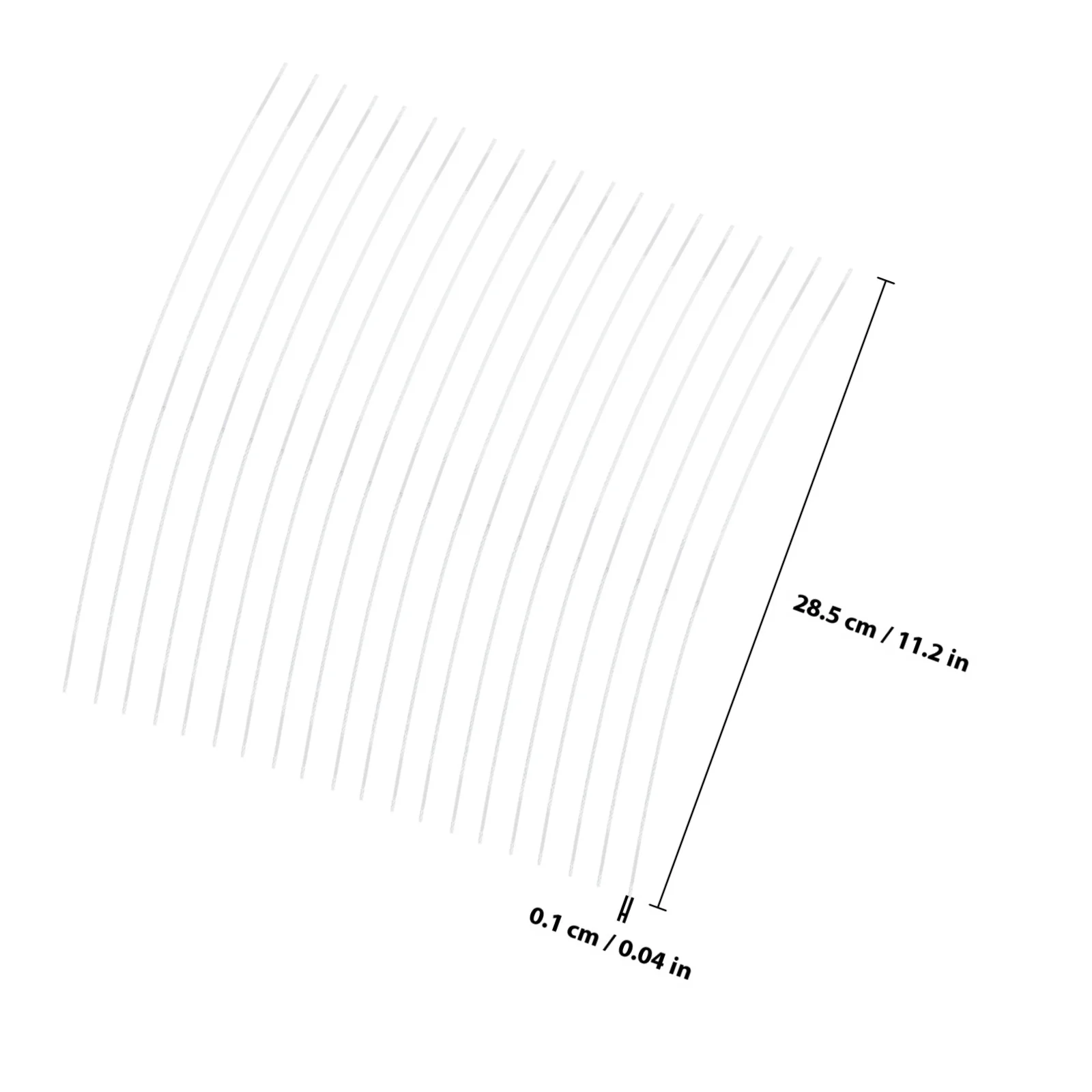 20Pcs Multi-Use Binding Glue Strips Strong Adhesive Book Binding Glue Tape for Office School Repair Convenient Bookbinding