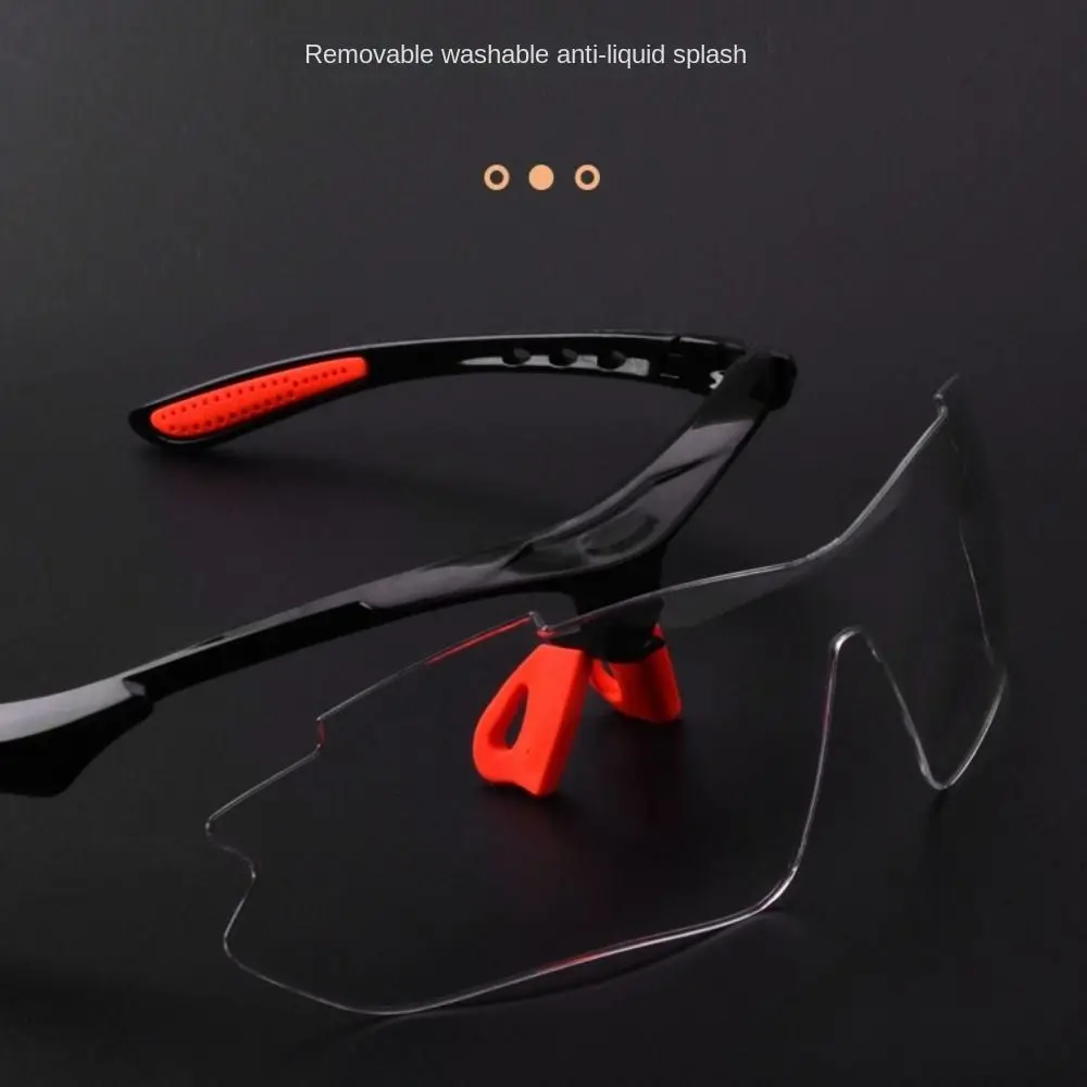 Gafas de seguridad para ciclismo, lentes de protección HD a prueba de impacto, a prueba de viento, a la moda, para deportes al aire libre, sitio de construcción