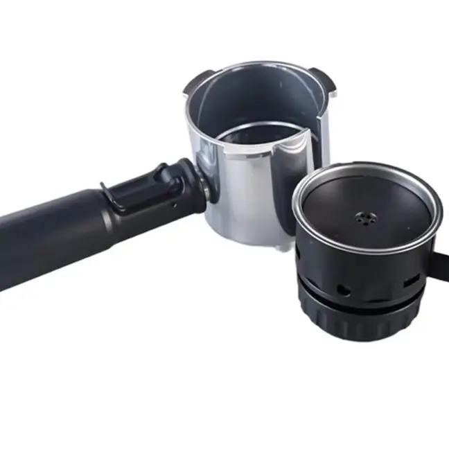 51mm Pod Handle Portafilter For Coffee Machine Precision Extraction Aluminum Alloy Kitchen Appliance Parts Accessories