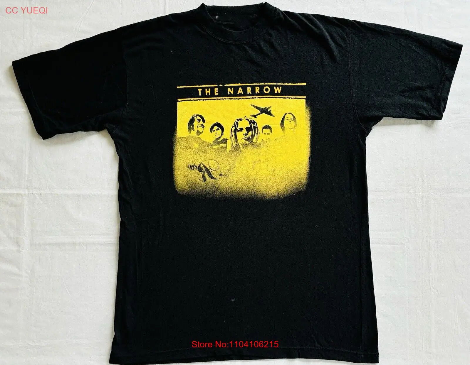 

THE NARROW Glare Black Short Sleeve Rock Band Music All Size Shirt AM181