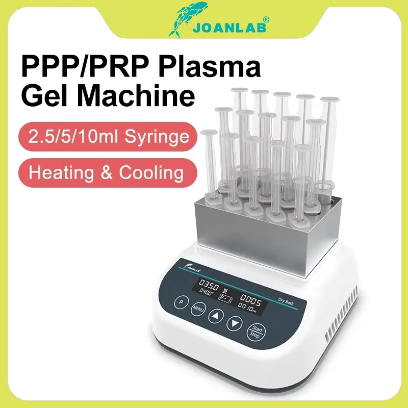 

JOANLAB PPP PRP машина для плазменного геля портативный нагревательный гель-наполнитель бионаполнитель для шприца 2,5/5/10 мл косметическая машина DB100CG