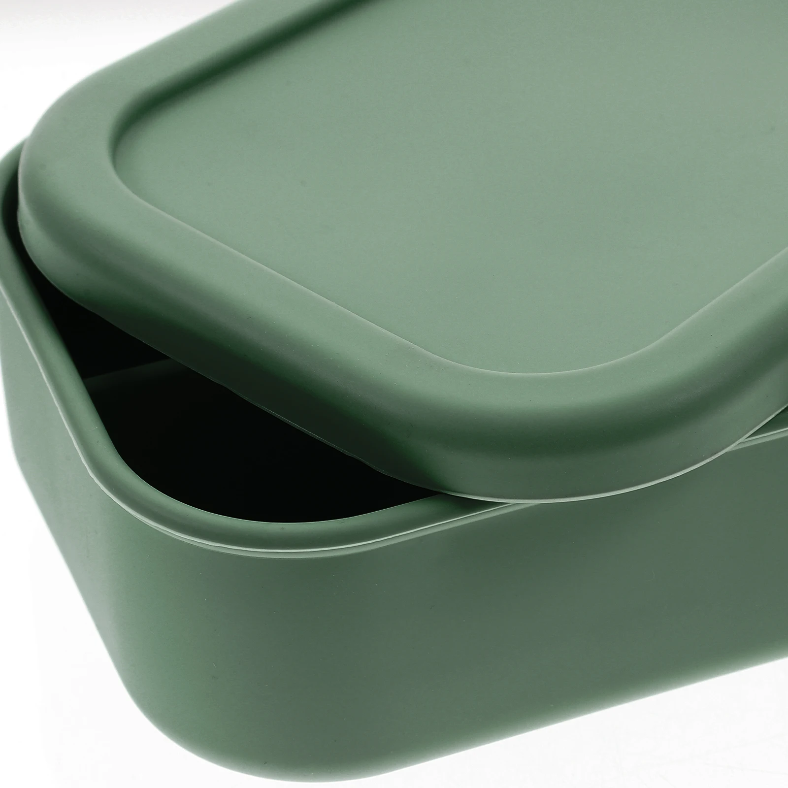 

Silicone Food Container 720Ml Leakproof Foldable Fresh Keeping Portable Meal Box For Travel Lunch Storage Kitchen Refrigerator