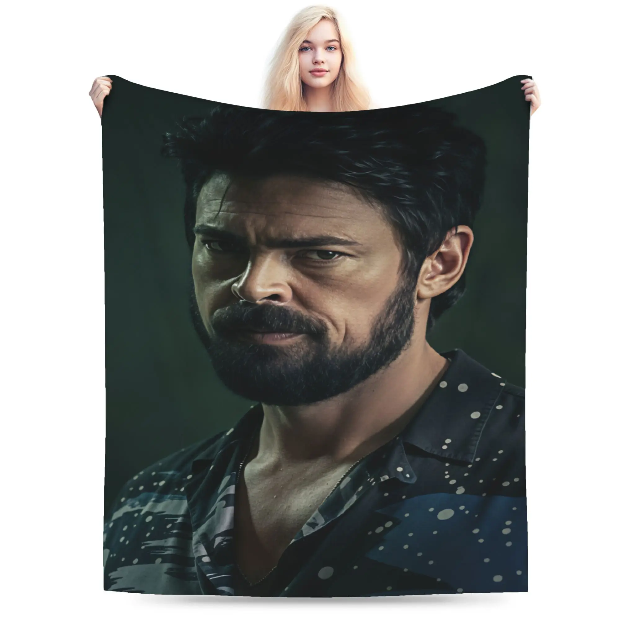 Soft Bedding Throws Travel Billy Butcher Blankets  Flannel Bedspread For Couch Chair Novelty Sofa Bed Cover