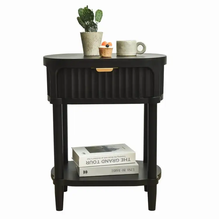 

Современный простой стильный торцевой столик, горячая распродажа, тумбочка для спальни или домашнего бара, прикроватная тумбочка уникального дизайна с деревянным материалом