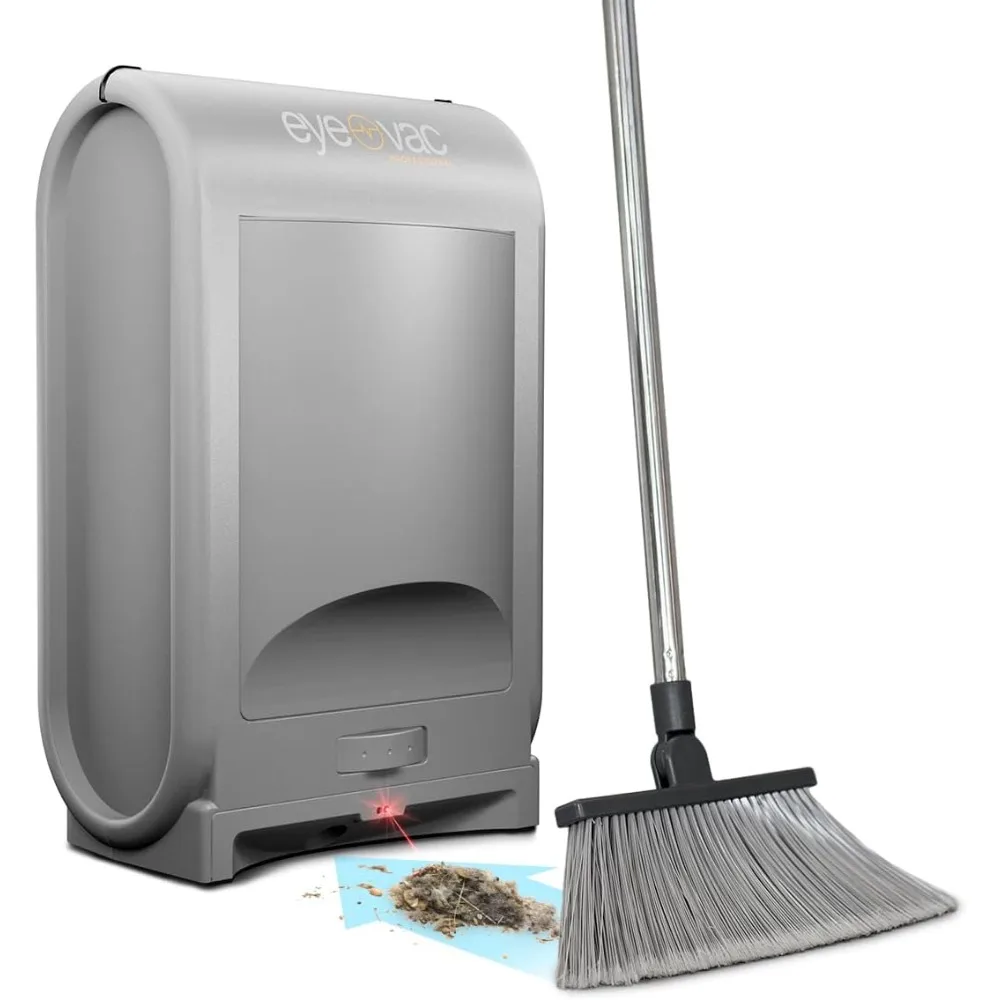 

EyeVac Pro Touchless Vacuum Automatic Dustpan - Ultra Fast & Powerful - Great for Sweeping Salon Pet Hair Food Dirt Kitchen