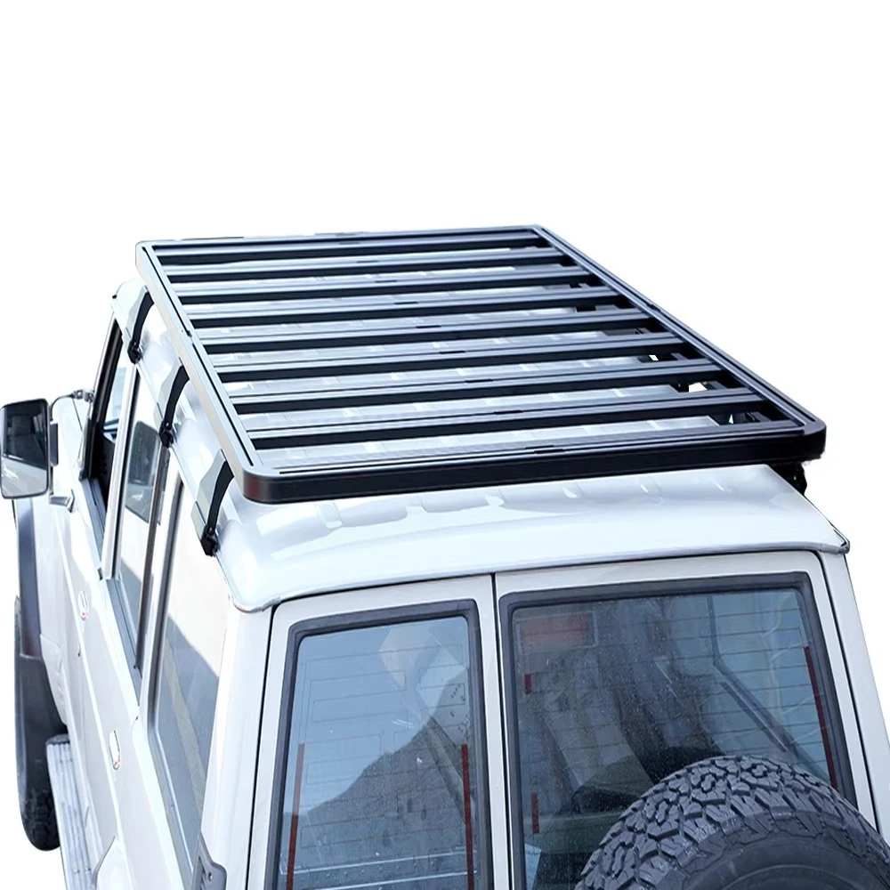 Universal Fit Aluminum Alloy Roof Rack Durable Car Roof Basket Nissan Patrol Y60/Y61 for Off Road Adventures