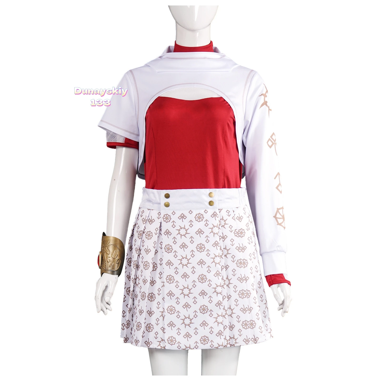 2025 TV Zombies Cosplay Costume - Adult Women’s Fantasy Top & Skirt Set, Perfect Disguise for Roleplay & Fantasia Party Outfits