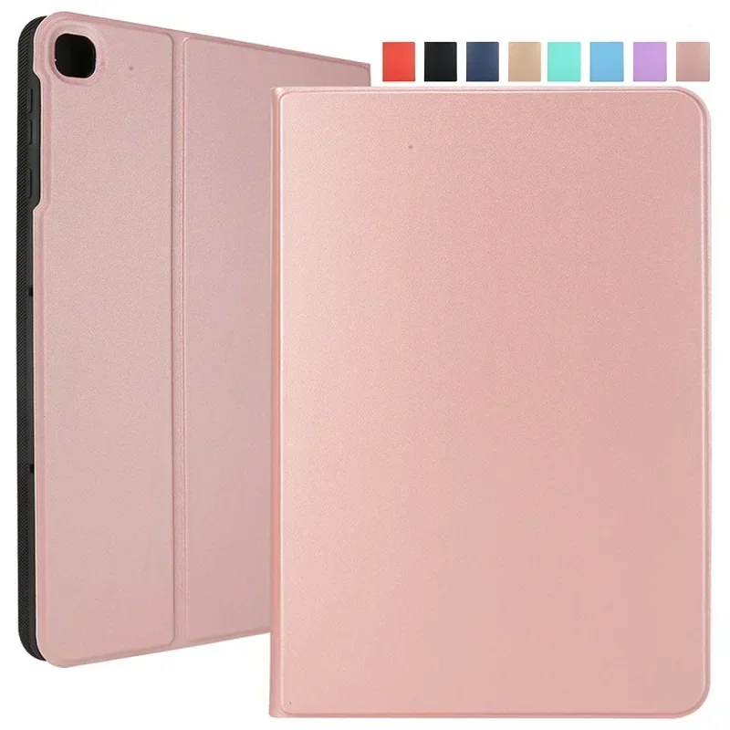 Para Samsung Galaxy Tab A SM T510 T515 T500 T505 funda con tapa de cuero PU para tableta Samsung Galaxy Tab A 2019 funda SM-T510
