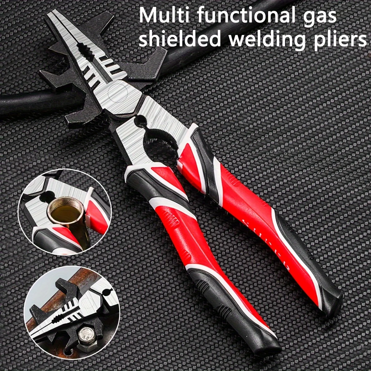 Anti-Rust  Welding Pliers for Professional Welding - Metal Soldering Plier Multi-Function Wire Welding Clamp Pick‑Up Aid Tool