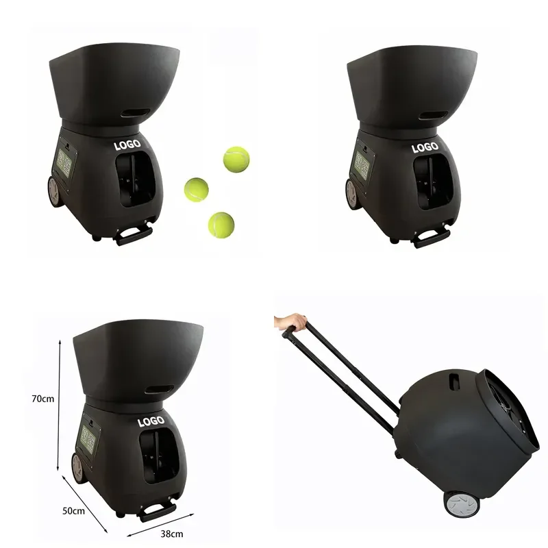 

[2026] GT-S6 Tennis Ball Padel Machine Logo Packaging Can Be Customized APP and Remote Control