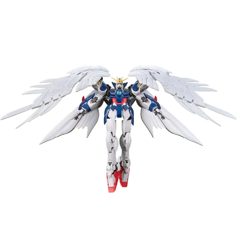 بانداي حقيقية جاندام أنيمي نموذج RG 1/144 الجناح جاندام صفر EW XXXG OOWO الجمعية أطقم منمذجة عمل الشكل الديكور نموذج هدية