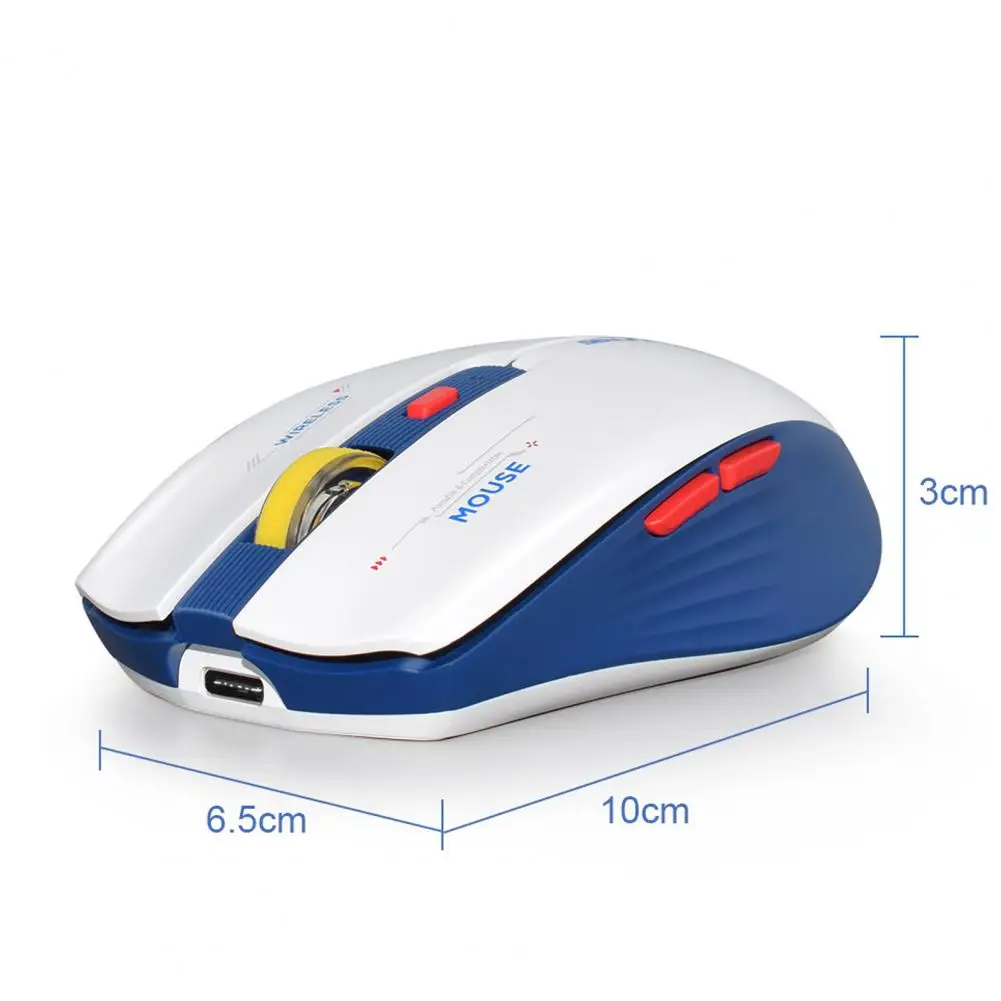 LT-T19 Ergonomic Rechargeable Gaming Mouse USB 2.4G Wireless RGB Light Desktop PC Computers Notebook Laptop Mice