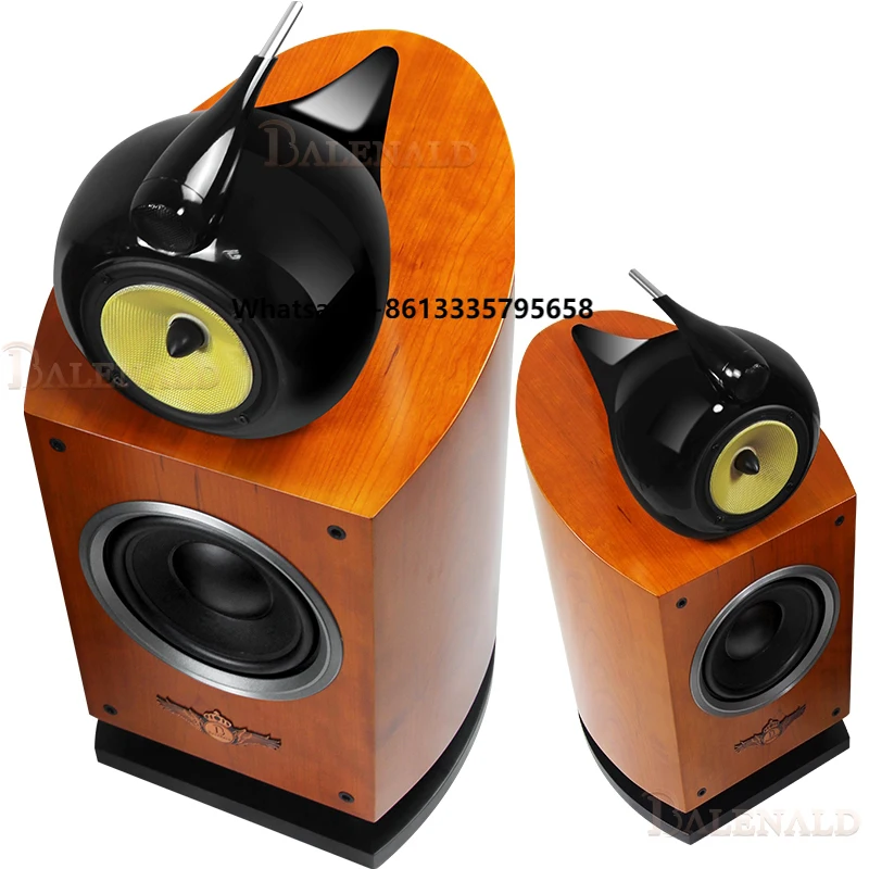 

Fever Hi-Fi Balenald NS8 8-inch Bass Nautilus Audio Three-way Bookshelf Passive HiFi Speaker