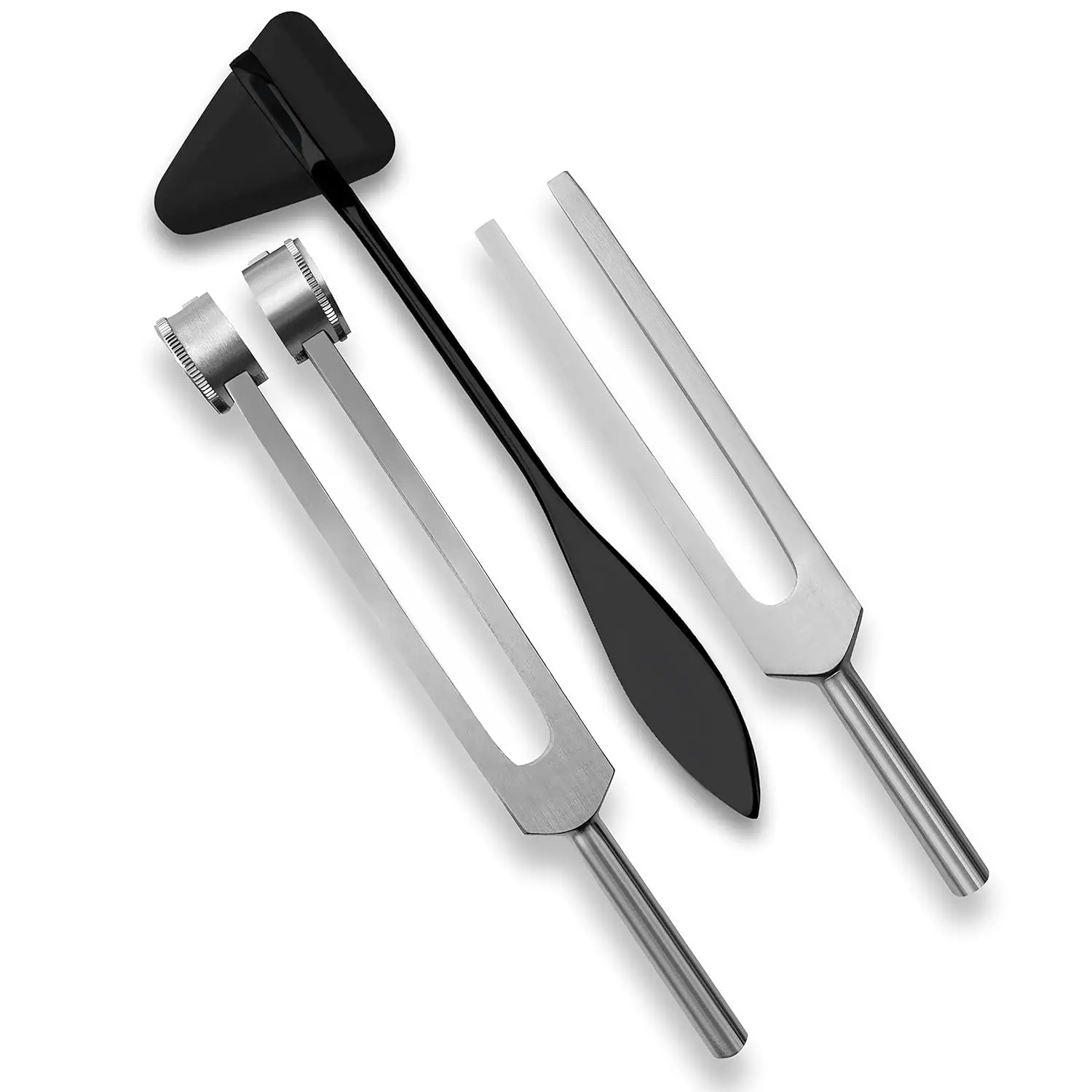 Fork C 128 512 + Taylor 3-Piece Aluminium Sensory Tuning  Percussion Mallet, Advanced Diagnostic Kit