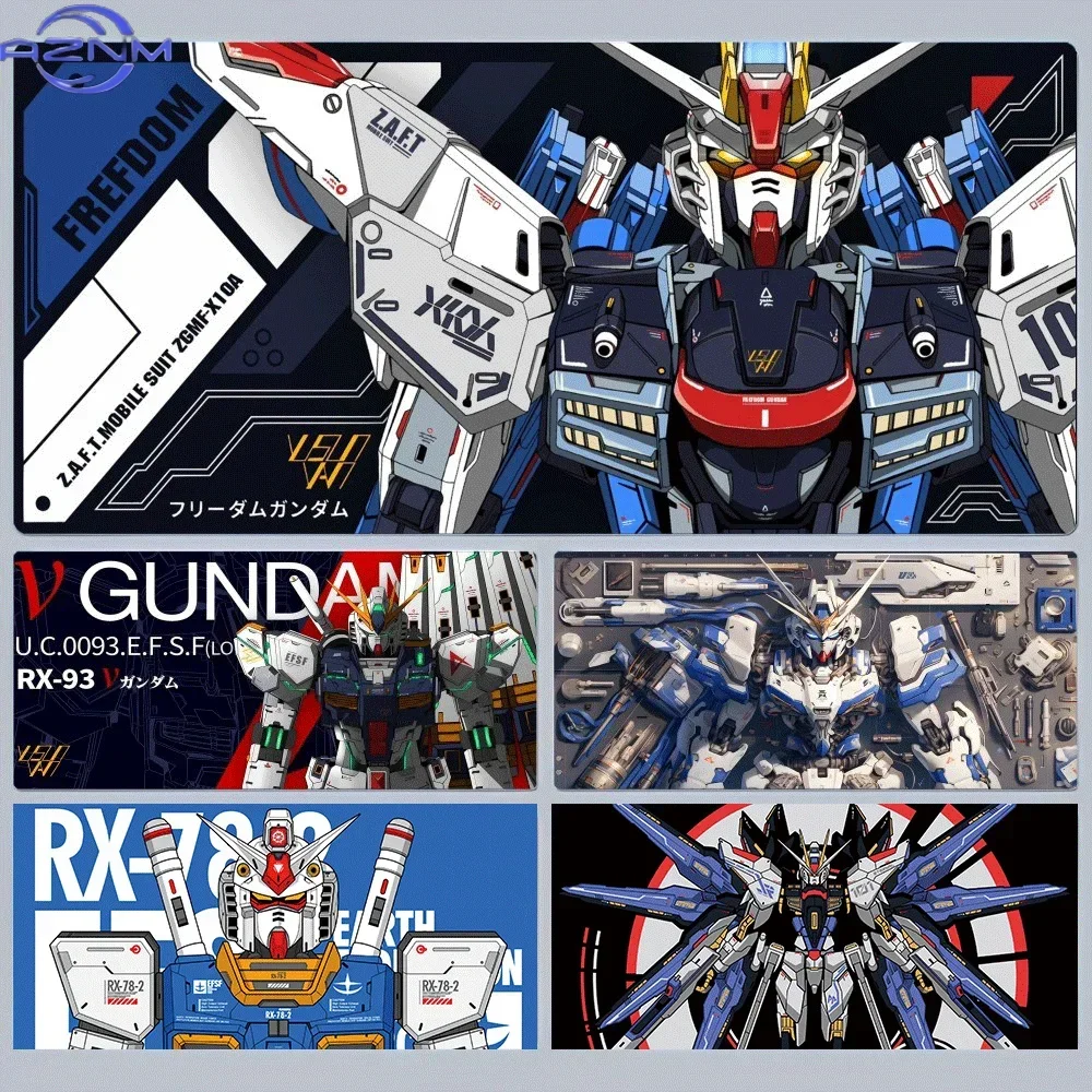 Cool Mecha Anime Robot Print Mouse Pad, Rubber Non-Slip Base, Smooth Surface for Gaming and Office Desktop Computer Use