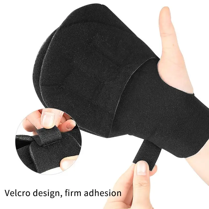 

New Adjustable Hand Contracture Pad Padded Finger Separator Glove Pressure Relief Ergonomic Palm Protector for Seniors