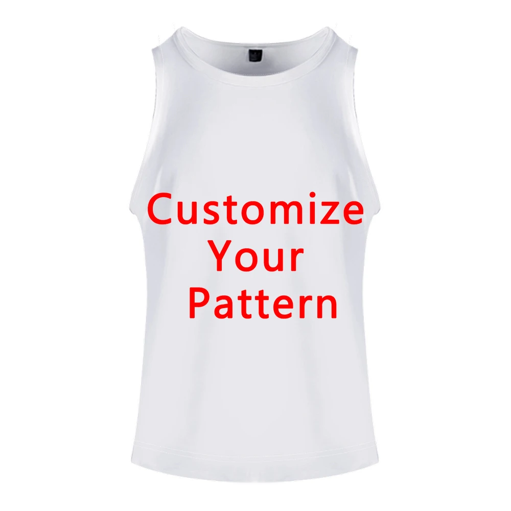 Customized Men/Women Sports Vest Gym T-Shirt Summer Hawaiian Women 3D Custom Tanktop Design Tops T-shirt