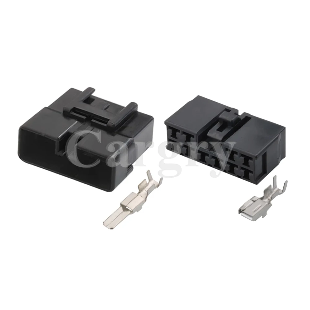 1 Set 10P 6098-0156 6098-0154 AC Assembly Car Wire Harness Male Female Docking Connector Auto Accessories Automobile Socket