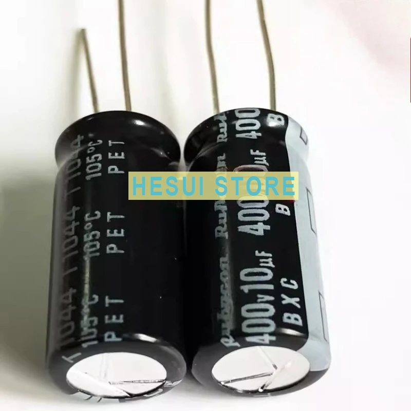 10PCS Electrolytic capacitor 400V10UF 10X20 BXC high frequency long life RUBYCON 105 degrees